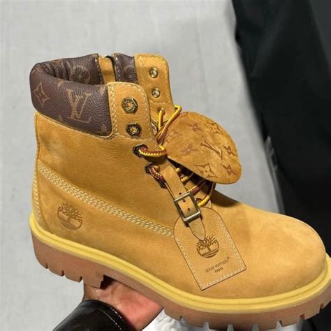 louis vuitton timberland collab|Timberland Louis Vuitton boots men.